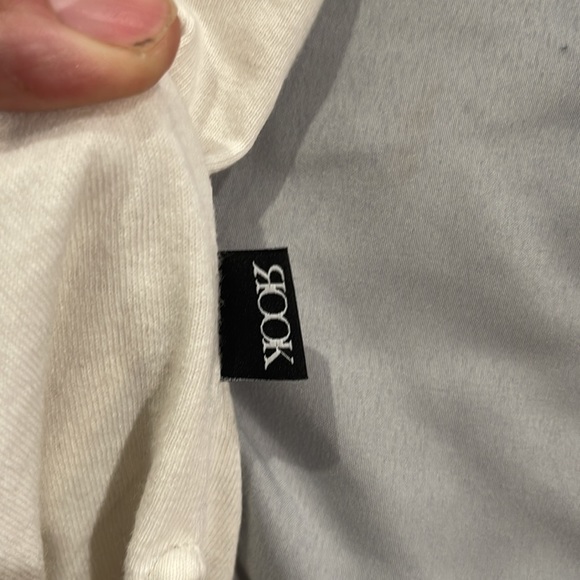 Rook Raglan Henley Tee (M) White - Picture 4 of 7